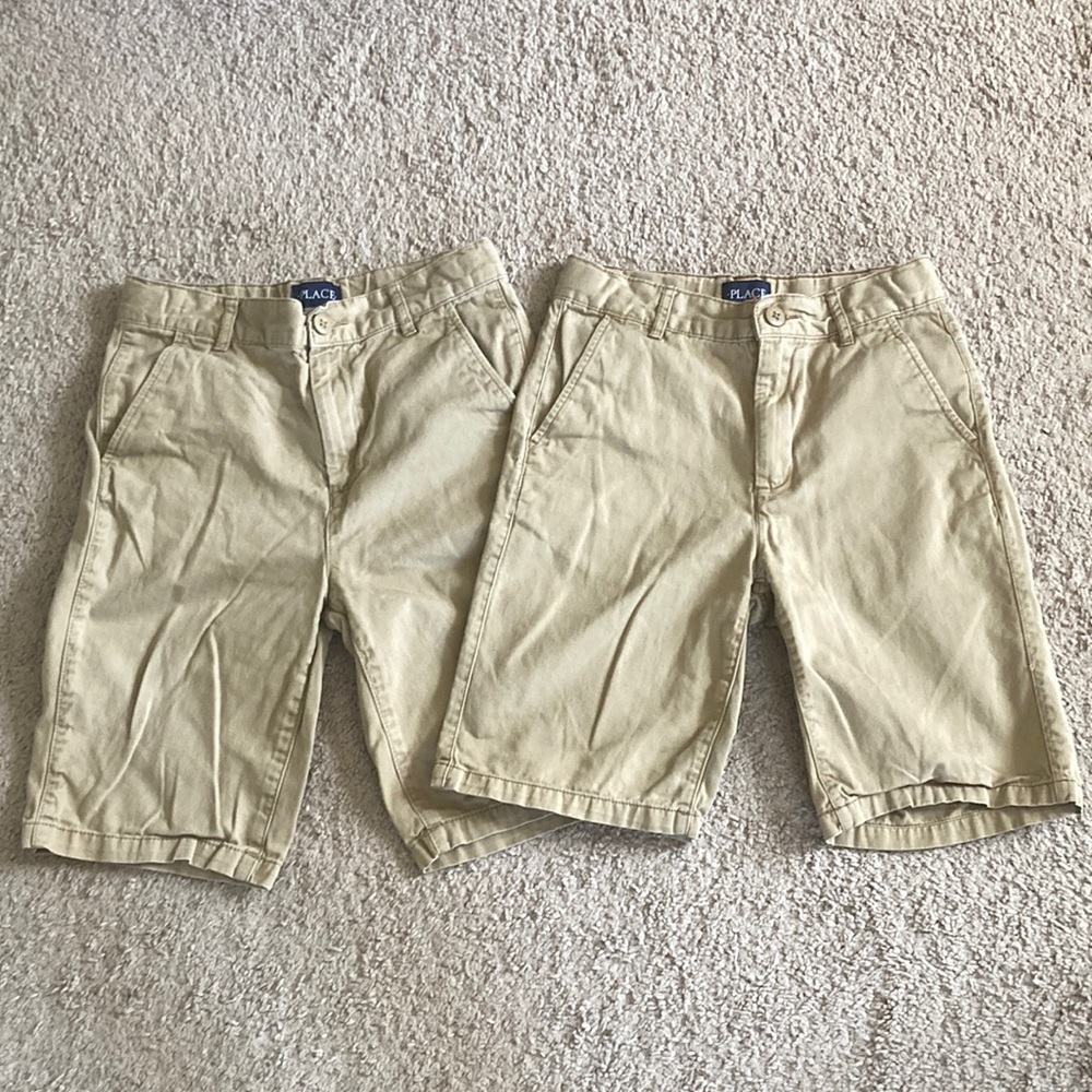 🚌Bundle of 2🚌 Children's Place school uniform khaki shorts